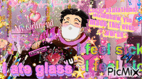 he ate glass 💖 animerad GIF