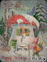 Happy Holidays анимирани ГИФ