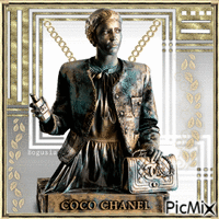 Coco Chanel Style 动画 GIF