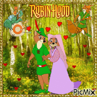 Robin des bois animowany gif