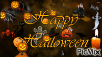 happy halloween - 無料のアニメーション GIF