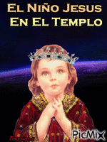El Niño Jesus En El Templo - Бесплатни анимирани ГИФ