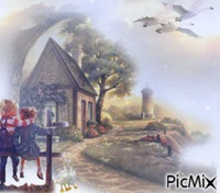 Paysage - Ingyenes animált GIF