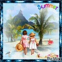 Summer - Bezmaksas animēts GIF
