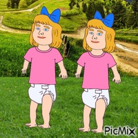 Twins Animated GIF