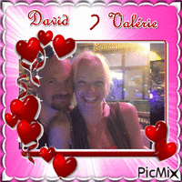 David et Valérie - GIF animé gratuit