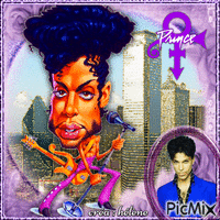 Caricature d'une célébrité _  "Prince"