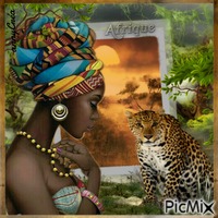 Africa animovaný GIF