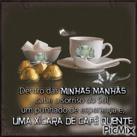 MINHAS MANHÃS. animowany gif