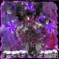 fantasy purple and black анимирани ГИФ