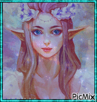 La princesse elfe geanimeerde GIF