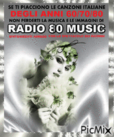RADIO 80 MUSIC - Бесплатный анимированный гифка