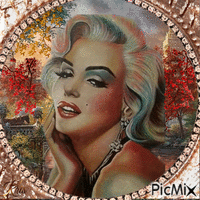 Marilyn Monroe en automne