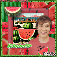 {-=-}William Moseley - Summer Melons{-=-} - Free animated GIF