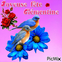 Clémentine - Бесплатный анимированный гифка