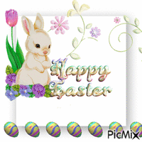 Easter Eggs анимированный гифка