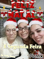 Feliz Natal E Segunda Feira - GIF เคลื่อนไหวฟรี