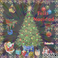 Feliz Navidad - Бесплатный анимированный гифка