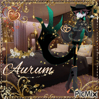 Aurum gold аурум animovaný GIF