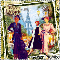 Femmes Vintage à Paris