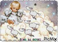 Comptons les moutons アニメーションGIF
