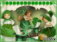 Saint Patrick animovaný GIF