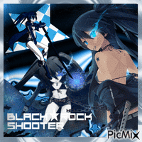 Black Rock Shooter - Nemokamas animacinis gif