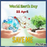 Tag der Erde - GIF animé gratuit