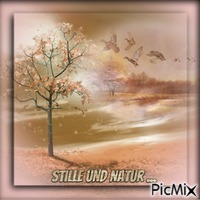 Stille und Natur animovaný GIF