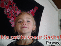 Sasha:ma petite soeur - Free animated GIF