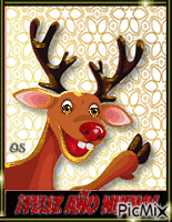 Rudolph animált GIF