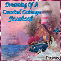 Dreaming Of A Coastal Cottage Facebook анимиран GIF