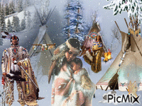 indians winter Animated GIF