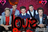 Y LOVE YOU ONE DIRECTION ♥ - GIF animate gratis
