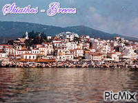 Skiathos - Greece geanimeerde GIF