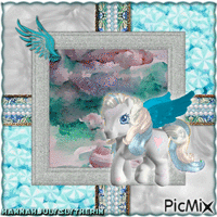 (((A Pretty Pegasus))) geanimeerde GIF