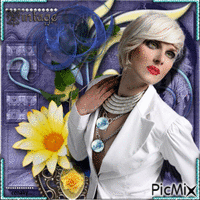 La dame aux perles - Gratis animerad GIF