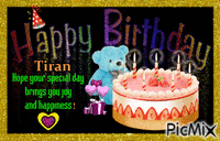 Happy Birthday animirani GIF