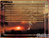 store venitien coucher de soleil - GIF animado grátis