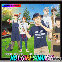 Hetalia Summer Barbecue GIF animé
