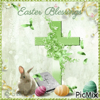 Easter Blessings - GIF animate gratis