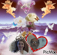 l'amour au ange Animated GIF