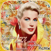 Grace Kelly - Бесплатный анимированный гифка