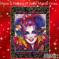 Mardi Gras - Безплатен анимиран GIF