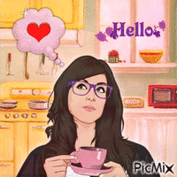 Hello! - GIF animado grátis