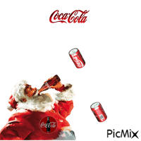 coca cola κινούμενο GIF