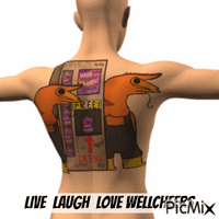 wellcheer for life - Zdarma animovaný GIF