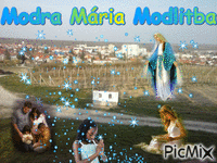 Modra Mária Modlitba анимированный гифка