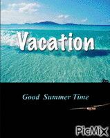 Vacation - Zdarma animovaný GIF
