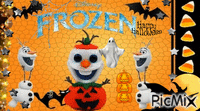 Frozen Halloween 2015 animasyonlu GIF